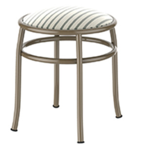 TS-606 σκαμπό χαμηλό μεταλλικό με ταπετσαρία ΧΡΩΜΑ ΕΠΙΛΟΓΗΣ, 38x38xH42